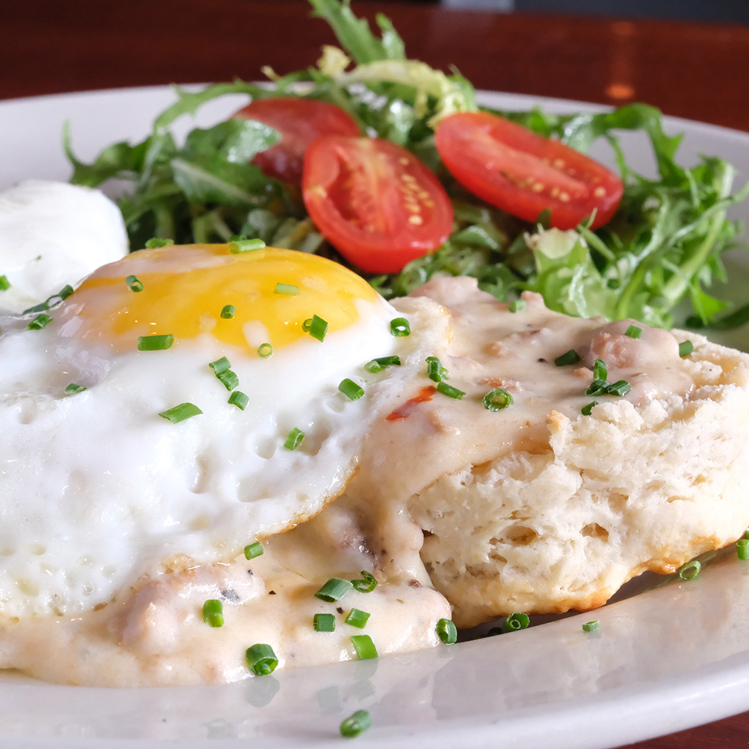 Biscuits and gravy