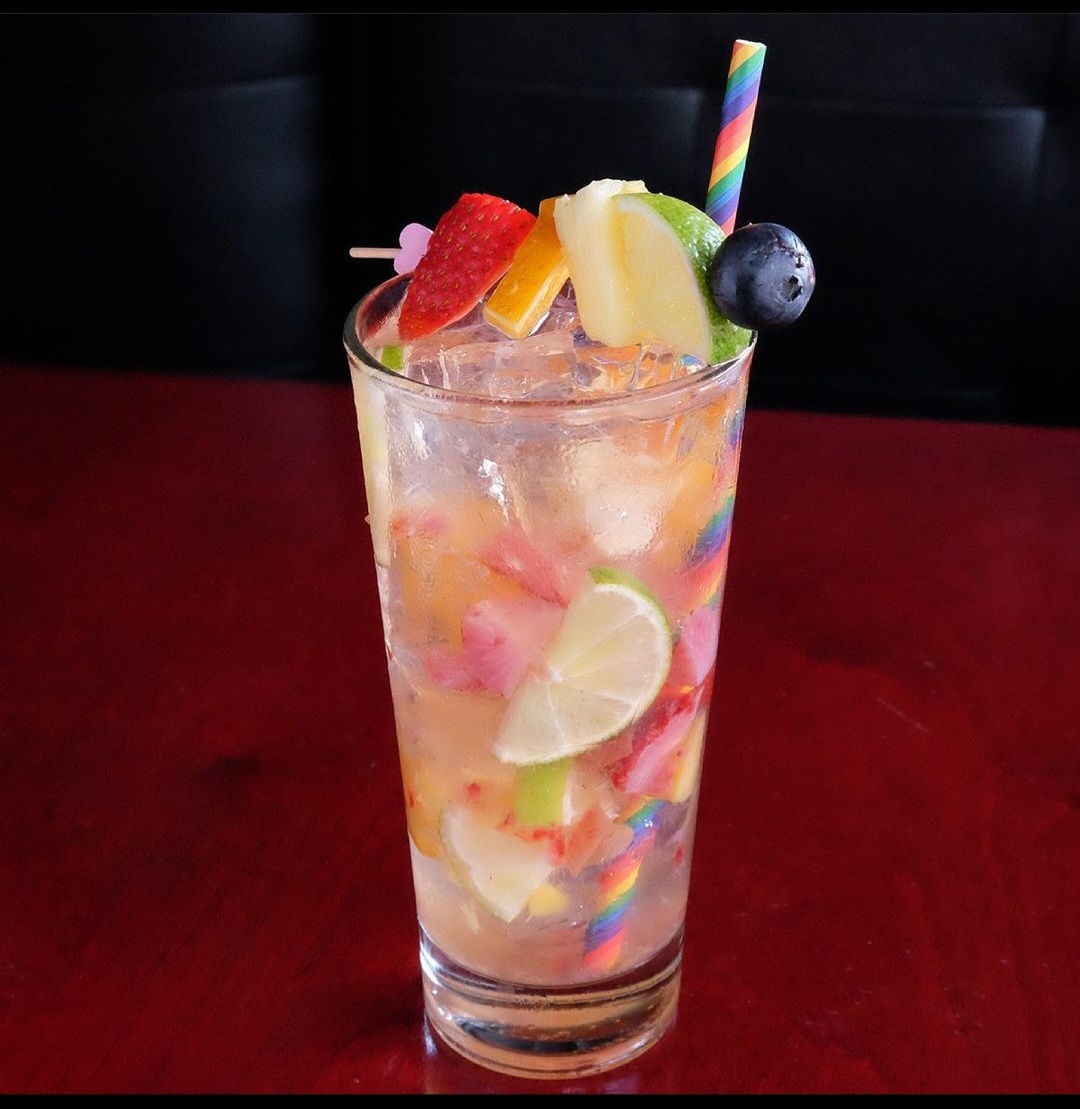 Rainbow sangria